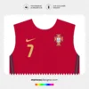 Arte Vetor Camisa Portugal Titular 2020.2021 Arte Vetor Camisa Portugal Titular 2020.2021